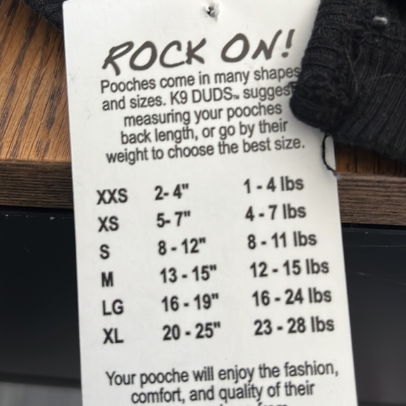 Doggie thermal hoodie in black - Picture 3 of 6